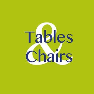 tables and chairs