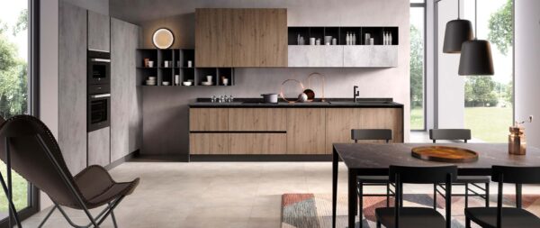 00-evo-cucina-aurora-gola-rovere-nodato-tabacco-cemento-grigio-chiaro