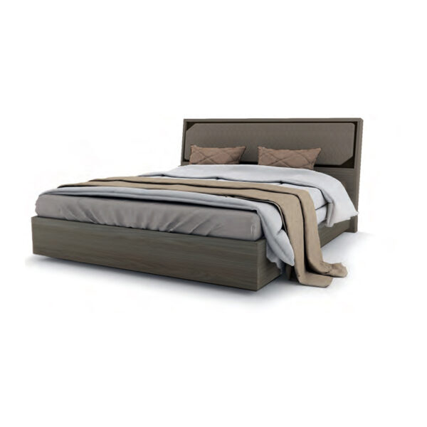 letto cortex (giroletto legno) box in omo perla