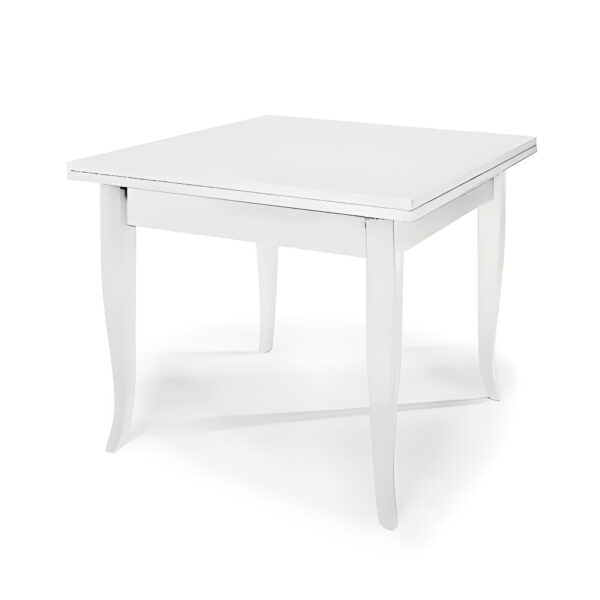 Tavolo a libro bianco opaco - Art746