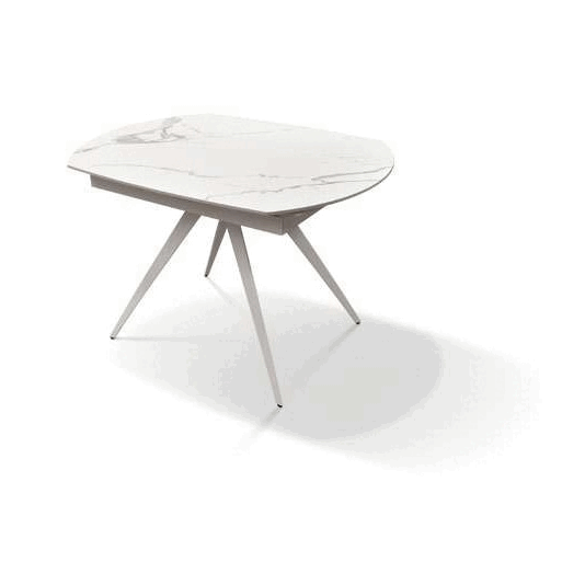 Tavolo moderno 120x90 allungabile in ceramica