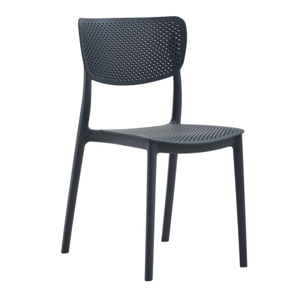 LF6041-Sedia Siracusa Antracite con Struttura Robusta e Design Elegante-01
