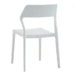 LF6060-Sedia Agrigento Bianco Polipropilene Impilabile-03